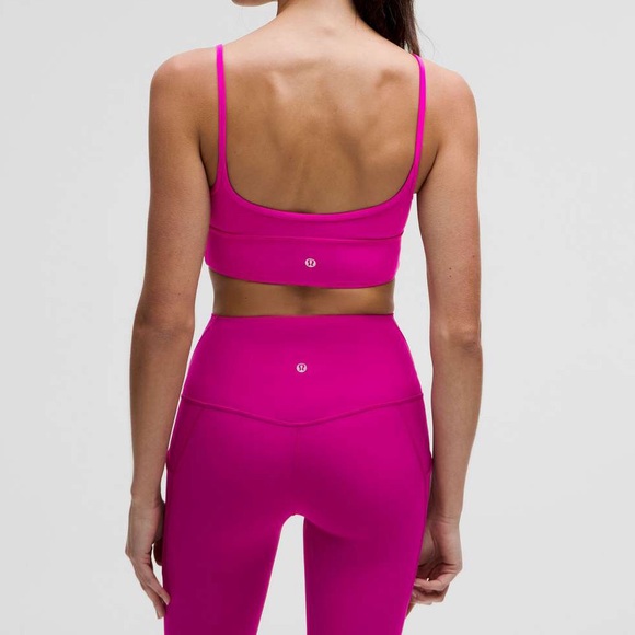 Lululemon Align Sweetheart Bra in Ripened Raspberry, Size 10/Medium - Picture 2 of 6